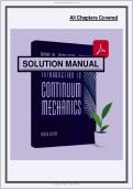 Introduction to Continuum Mechanics&comma; 4th Edition &mdash; Lai &mdash; Solutions Manual