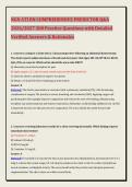 NGN ATI RN COMPREHENSIVE PREDICTOR Q&A &NewLine;2026&sol;2027 300 Practice Questions with Detailed &NewLine;Verified Answers & Rationales