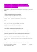 FINC 3610 Exam 2 &lpar;Tracy Richard&rpar; Questions with All Solved Solutions 2026-2027 Updated&period;