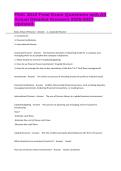 FINC 3610 Final Exam Questions with All Actual Detailed Answers 2026-2027 Updated&period;