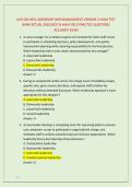 NUR 204 HESI LEADERSHIP AND MANAGEMENT VERSION 2 EXAM TEST &NewLine;BANK ACTUAL 2026&sol;2027 & HIGH YIELD PRACTICE QUESTIONS &NewLine;ACCURATE EXAM 