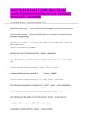 FINC 3610 EXAM 1 SIRMANS Study Guide Questions and Correct Answers 2026-2027 Updated&period;
