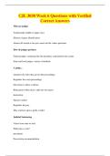 CJL 3038 Week 6 Questions with Verified&NewLine;Correct Answers