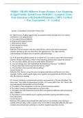 NR601 &sol; NR 601 Midterm Exam&colon; Primary Care Maturing & Aged Family Actual Exam 2026&sol;2027 &vert; Complete Exam-Style Questions with Detailed Rationales &vert; 100&percnt; Verified &mdash; Pass Guaranteed &ndash; A&plus; Graded