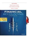 SOLUTION MANUAL for Financial Accounting 11th Edition by Jerry J&period; Weygandt&comma; Paul D&period; Kimmel All Chapters 1 - 13 &vert; Complete Solutions