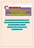 NR 546 MIDTERM EXAM 2026-2027 ACTUAL &NewLine;EXAM TEST BANK QUESTIONS AND CORRECT &NewLine;DETAILED ANSWERS  &vert;ALREADY &NewLine;GRADED A&plus;&lpar;100&percnt; verified Answers&rpar; &NewLine;GUARANTEED PASS