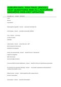 AUBURN BIOL 3200 FINAL &lpar;RIGGS &rpar; TEST QUESTIONS AND ALL ACCURATE ANSWERS 2026-2027 UPDATED&period;