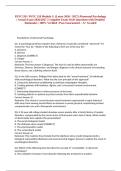 PSYC210 &sol; PSYC 210 Module 3&colon; &lpar;Latest 2026 &sol; 2027&rpar; Abnormal Psychology &vert; Actual Exam 2026&sol;2027 &vert; Complete Exam-Style Questions with Detailed Rationales &vert; 100&percnt; Verified &vert; Pass Guaranteed &ndash; A&plus; Graded