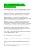BIOL 3201 Exam 1 Study Guide Questions with Solved Solutions 2026&sol;2027 Edition&period;