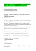 BIOL 3201 Final exam With Guaranteed Pass Solutions 2026-2027 Edition&period;&NewLine;&NewLine;