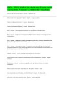 BIOL 3201 Midterm &lpar;Auburn&rpar; Exam with Complete Answers 2026&sol;2027 Update&period;