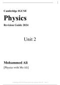 IGCSE Physics Summary Notes &vert; Key Formulas&comma; Definitions&comma; Derivations & Worked Examples