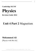 IGCSE Physics Summary Notes &vert; Key Formulas&comma; Definitions&comma; Derivations & Worked Examples