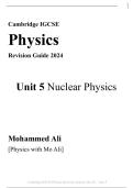 IGCSE Physics Summary Notes &vert; Key Formulas&comma; Definitions&comma; Derivations & Worked Examples
