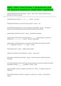 BIOL 3201 Final Exam 2 Questions and All Solved Solutions 2026-2027 Updated&period;