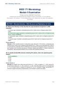 BIOD 171 MODULE 5 ACTUAL EXAM 2026&sol;2027 &vert; Portage Learning Essential Microbiology &vert; Verified Q&A &vert; Pass Guaranteed - A&plus; Graded&NewLine;&NewLine;