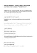 MED SURG HESI NUR 311 2026&sol;2027 &vert; NUR 311 MED SURG HESI QUESTIONS&comma; STUDY GUIDE & COMPREHENSIVE REVIEW
