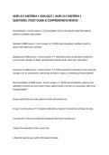 NURS 311 MIDTERM 1 2026&sol;2027 &vert; NURS 311 MIDTERM 1 QUESTIONS&comma; STUDY GUIDE & COMPREHENSIVE REVIEW