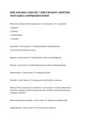 NURS 3100 EXAM 1 2026&sol;2027 &vert; NURS 3100 EXAM 1 QUESTIONS&comma; STUDY GUIDE & COMPREHENSIVE REVIEW
