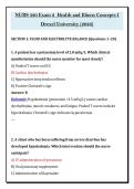 NURS 320 Exam 2 &lpar;PDF&rpar; &vert; &lpar;2026&rpar; Health & Illness Questions &vert; Nursing Concepts
