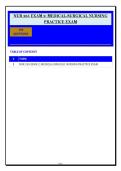 NUR 265 Exam 2 &lpar;PDF&rpar; &vert; &lpar;2026&rpar; Medical-Surgical Nursing Questions &vert; Med-Surg