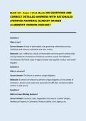 BLAW 341 - Exam 1 &lpar;Prof&period; Maull&rpar; 300 QUESTIONS AND CORRECT DETAILED ANSWERS WITH RATIONALES &lpar;VERIFIED ANSWERS&rpar; &vert;ALREADY GRADED A&plus;&vert;&vert;NEWEST VERSION 2026&sol;2027