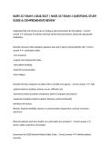 NURS 317 EXAM 1 2026&sol;2027 &vert; NURS 317 EXAM 1 QUESTIONS&comma; STUDY GUIDE & COMPREHENSIVE REVIEW