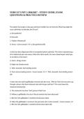 NURS 317 UNIT 2 2026&sol;2027 &ndash; STUDY GUIDE&comma; EXAM QUESTIONS & PRACTICE REVIEW