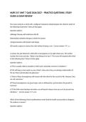 NURS 317 UNIT 7 QUIZ 2026&sol;2027 &ndash; PRACTICE QUESTIONS&comma; STUDY GUIDE & EXAM REVIEW