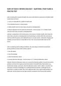 NURS 307 EXAM 3 REVIEW 2026&sol;2027 &ndash; QUESTIONS&comma; STUDY GUIDE & PRACTICE TEST