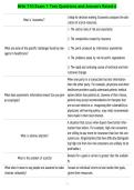 MHA 710 Exam 1 Test Questions and Answers Rated A
