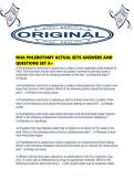 NHA PHLEBOTOMY ACTUAL SETS ANSWERS AND QUESTIONS SET 1&period;pdf