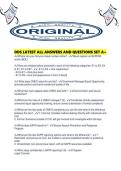 ODS LATEST ALL ANSWERS AND QUESTIONS SET A&period;pdf