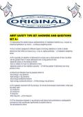 ARRT SAFETY TIPS SET ANSWERS AND QUESTIONS SET A&period;pdf