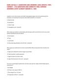NURS 320 Quiz 1 &vert; QUESTIONS AND ANSWERS &vert; 2026 UPDATE &vert; 100&percnt; CORRECT &ndash; UTA QUESTIONS AND CORRECTLY WELL-DEFINED ANSWERS LATEST ALREADY GRADED A&plus; 2026&NewLine;