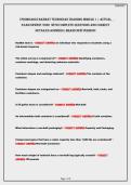 HAZMAT Technician Training Module 1 Exam 2026&sol;2027 &vert; Complete Questions & Correct Detailed Answers &vert; PROBOARD Verified &vert; Instant Download PDF
