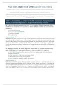 WGU D115 OBJECTIVE ASSESSMENT ACTUAL EXAM 2026&sol;2027 &vert; Complete Unit 1-7 Questions & Detailed Rationales &vert; Verified Answers &vert; Pass Guaranteed - A&plus; Graded&NewLine;&NewLine;
