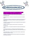 JARVIS PHYSICAL HEALTH ASSESSMENT FINAL EXAMS ANSWERS AND QUESTIONS SET A&period;pdf