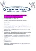 JARVIS HEALTH ASSESSMENT TEST PAPER ANSWERS AND QUESTIONS SET A&period;pdf