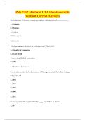 Pols 2312 Midterm UTA Questions with&NewLine;Verified Correct Answers