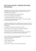 NUR 317 EXAM 4 2026&sol;2027 &ndash; QUESTIONS&comma; STUDY GUIDE & PRACTICE REVIEW
