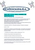 PUBH 6003 ACTUAL FINALS ANSWERS AND QUESTIONS SET A&period;pdf