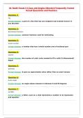 Math Vocab 2 &lpar;Lines and Angles &lpar;Mostly&rpar;&rpar; Frequently Tested&NewLine;Actual Questions and Answers