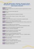 NUR 185 Inflammation&comma; Perfusion&comma; Hormonal & Shock&NewLine;Management &vert; Questions with 100&percnt; Verified Answers &vert;&NewLine;Latest Update 2026&sol;2027