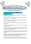 PRINCIPLES OF BANKING ANSWERS AND QUESTIONS SET A&period;pdf