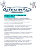 KENTUCKY REAL ESTATE ANSWERS AND QUESTIONS SET A&period;pdf