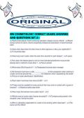 MN COSMETOLOGY CORRECT EXAMS ANSWERS AND QUESTIONS SET A&period;pdf