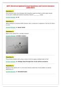 ABYC Electrical Updated Actual Questions and Correct Answers&NewLine;&lpar;2026-2027&rpar;&NewLine;