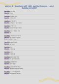 algebra 2 &vert; Questions with 100&percnt; Verified Answers &vert; Latest&NewLine;Update 2026&sol;2027