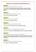 AHFI Exam Actual Questions with Detailed Answers&NewLine;